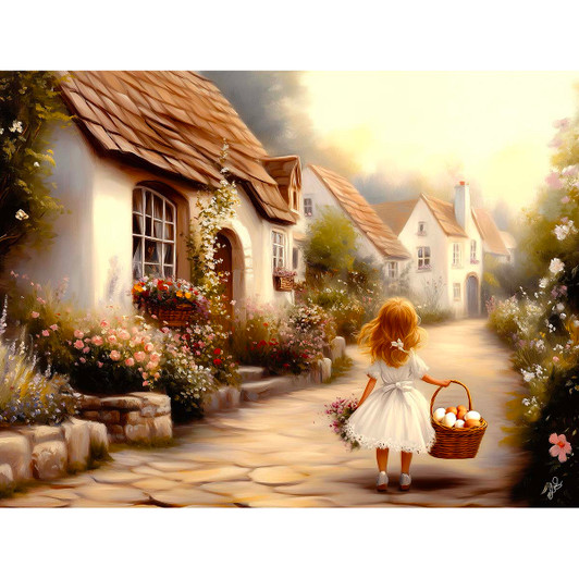 SunsOut Delivering Eggs Jigsaw Puzzle