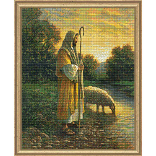 PixelHobby Jesus & Sheep Mosaic Art Kit