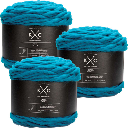 K+C Cozy-Bag of 3 Yarn Pack