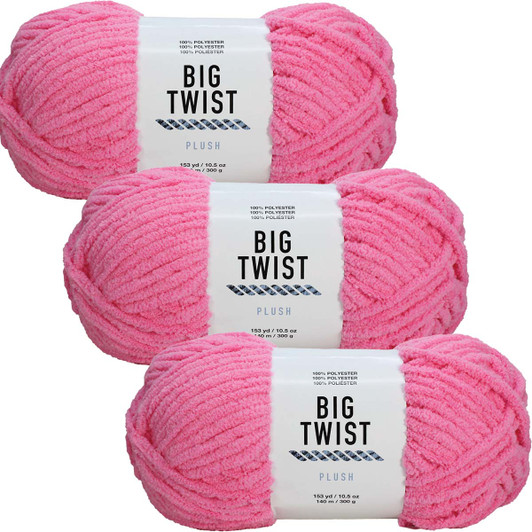 Big Twist Plush-Bag of 3 Yarn Pack