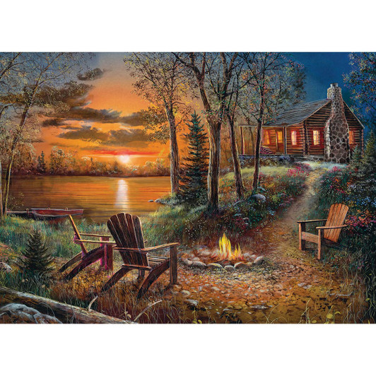 Cobble Hill The Fireside Jigsaw Puzzle