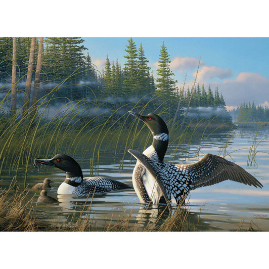 Cobble Hill Common Loons Jigsaw Puzzle