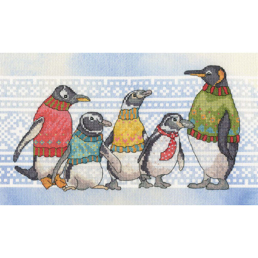 Bothy Threads A Woolly Waddle Counted Cross-Stitch Kit