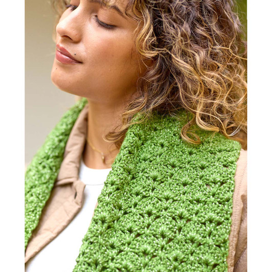 Premier Crochet Shells Scarf Crochet Kit
