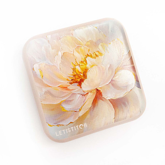 Letistitch Floral Grace Tin Box for Needles Accessory