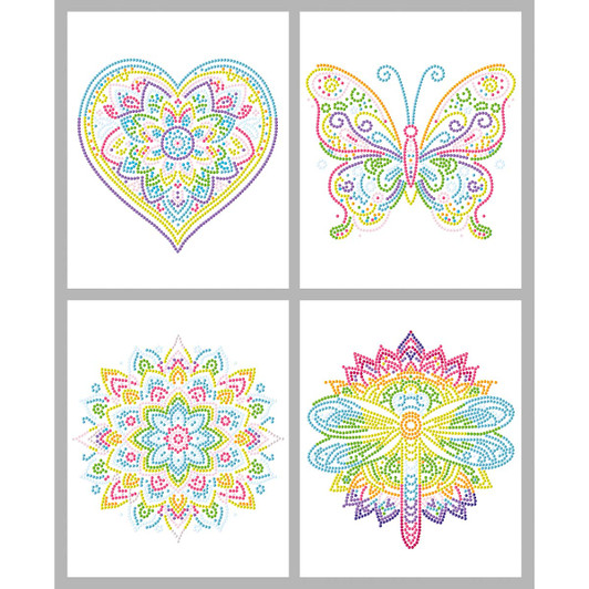 Diamond Dotz Neon Mandalas Diamond Painting