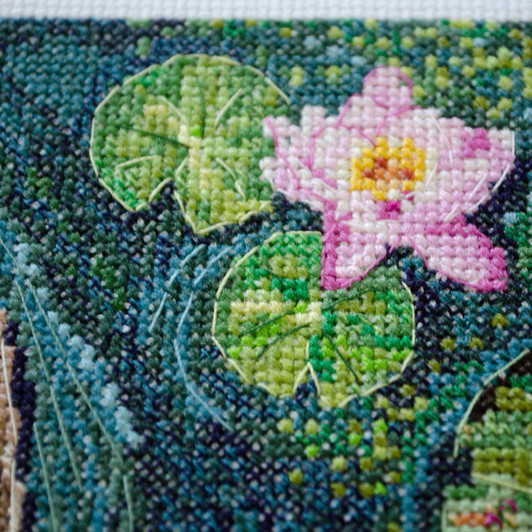 Abris Art One in a Canoe Counted Cross-Stitch Kit