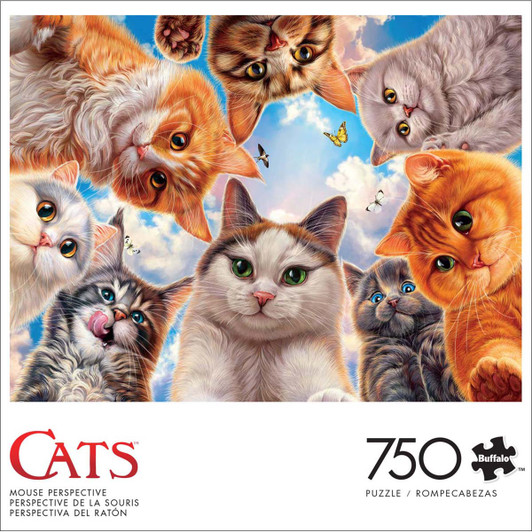 Buffalo Games Cats: Mouse Perspective Jigsaw Puzzle