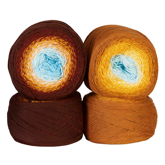 Super Fine Cotton Blend Assortment Yarn Pack