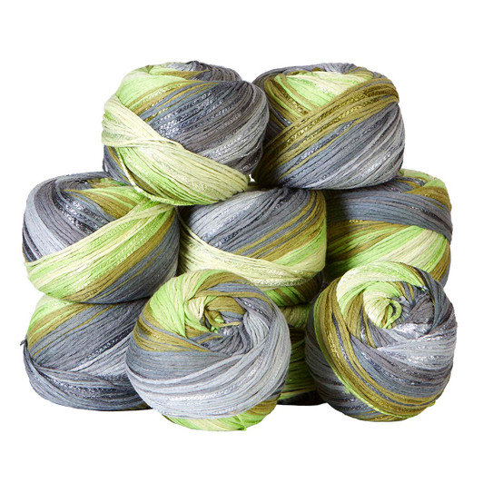 1 lb. Plus Cotton Blend Assortment Yarn Pack