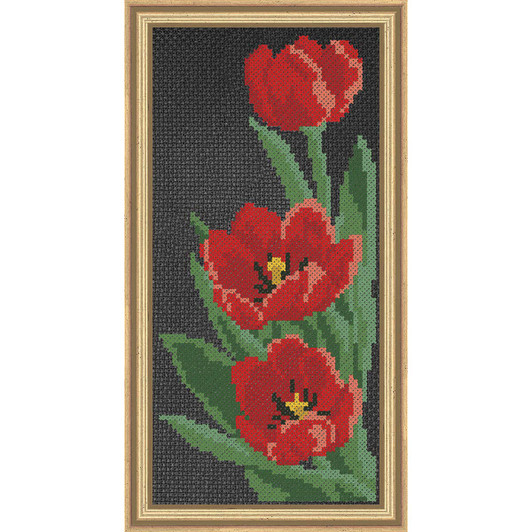 Herrschners Spring Tulips Picture Free Download