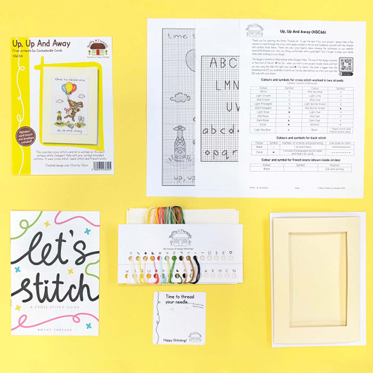 Bothy Threads Up, Up And Away Counted Cross-Stitch Kit