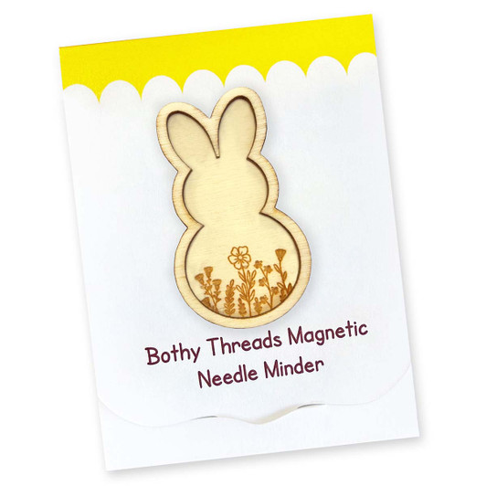 Bothy Threads Wooden Bunny Needle Minder Accessory
