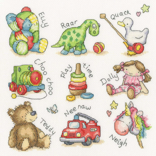 Bothy Threads Play! Counted Cross-Stitch Kit