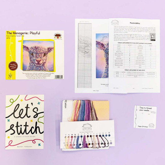 Bothy Threads Playful Counted Cross-Stitch Kit