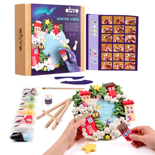 OKTO Winter Vibes 3D Creative Kit Craft Kit