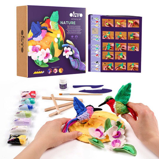 OKTO Hummingbirds 3D Creative Kit Craft Kit