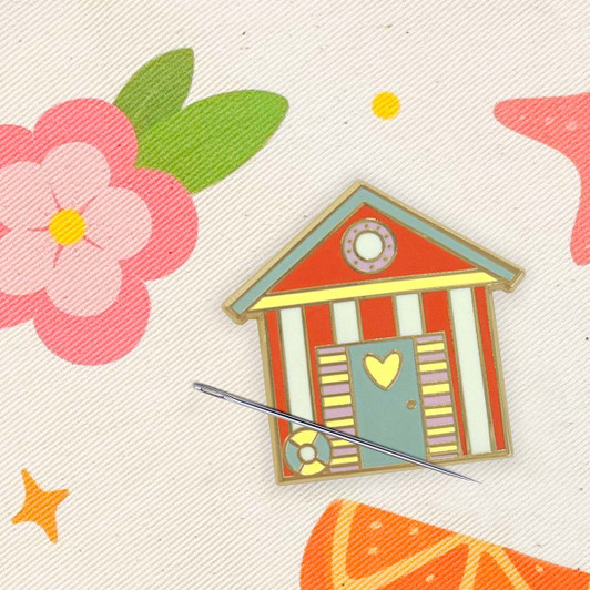 Bothy Threads Beach Hut Needle Minder Accessory
