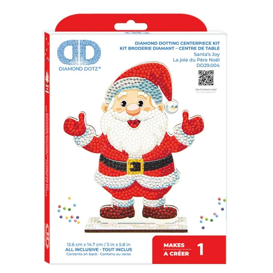 Diamond Dotz Santa's Joy Diamond Painting