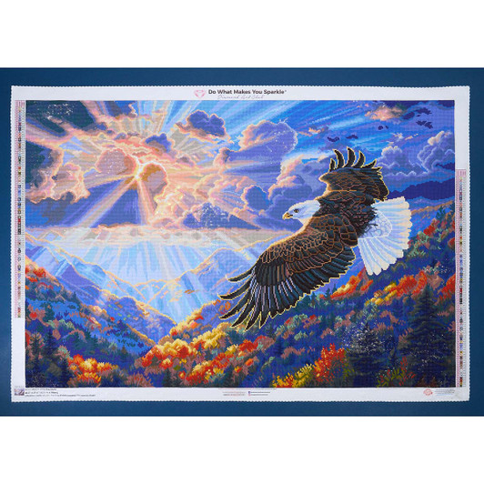 Diamond Art Club Cross in the Clouds Diamond Painting