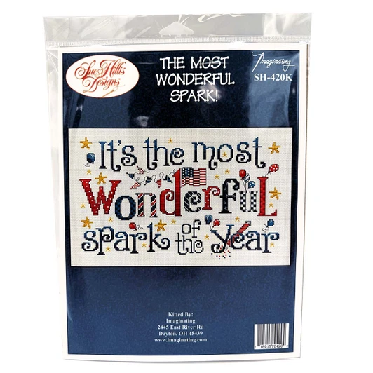 Imaginating Inc. The Most Wonderful Spark Counted Cross-Stitch Kit