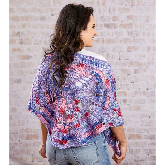 Herrschners Crescendo Shawl Crochet Kit