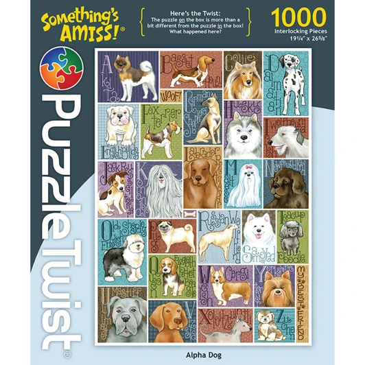 Puzzle Twist  Alpha Dog Jigsaw Puzzle