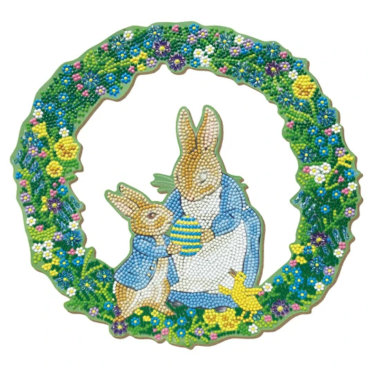 Craft Buddy Peter Rabbit Wreath Diamond Painting