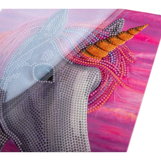 Craft Buddy Unicorn Frameable Diamond Painting