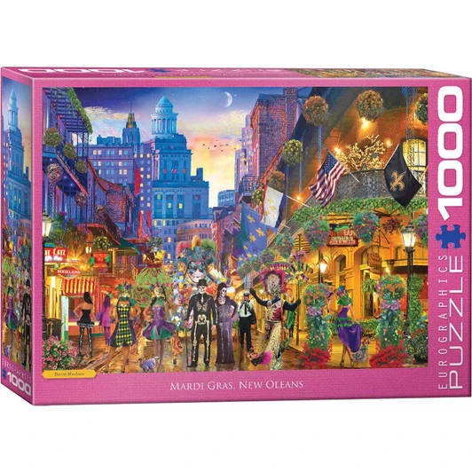 Eurographics Mardi Gras, New Orleans Jigsaw Puzzle