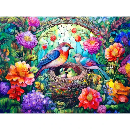 SunsOut Tending the Nest Jigsaw Puzzle