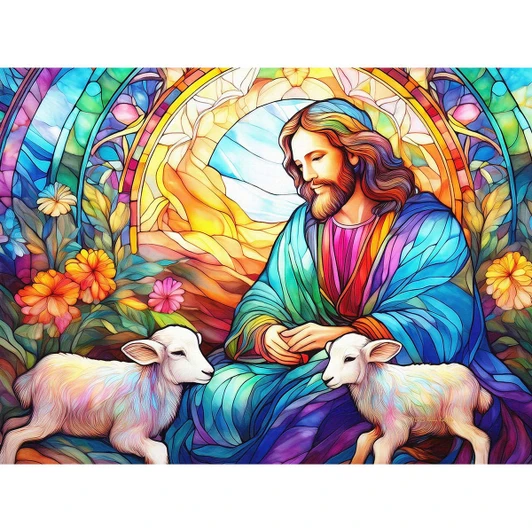 SunsOut The Lamb Jigsaw Puzzle