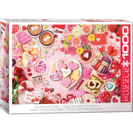Eurographics Valentine's Table Jigsaw Puzzle