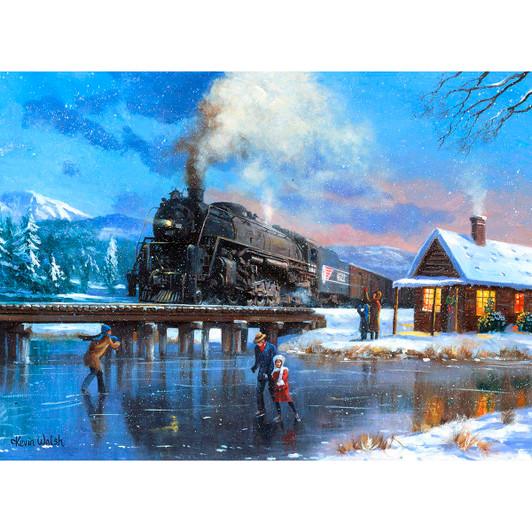 Royal Brush Winter Magic Paint by Number Kit