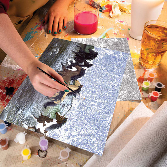 Royal Brush Free Spirits Paint by Number Kit