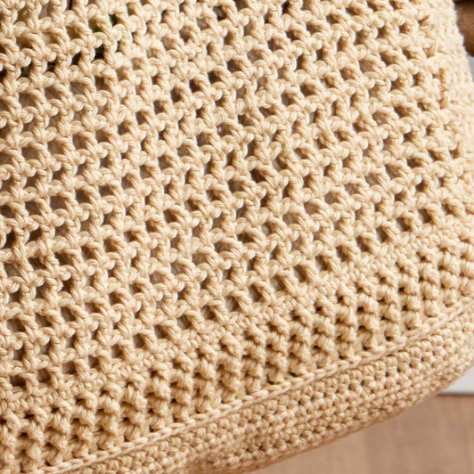 Village Yarn Grab & Go Mesh Tote Crochet Kit