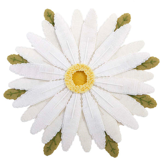 Herrschners Dancing Daisy Door Hanger Plastic Canvas Kit