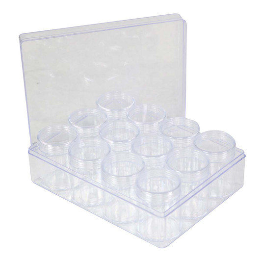Everything Mary Bead Organizer with Removeable Jars Accessory