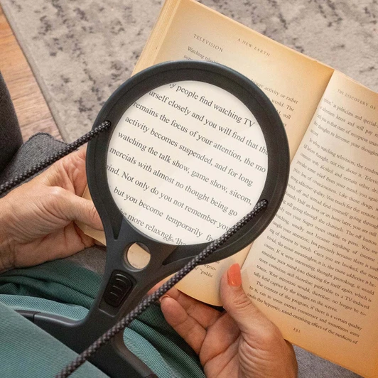 Carson Optical Lume Series 2x Handsfree Mangifier 7x Spot Lens Magnifier