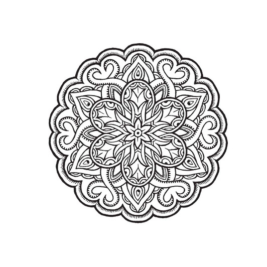 Dover Magical Mandalas Coloring Book