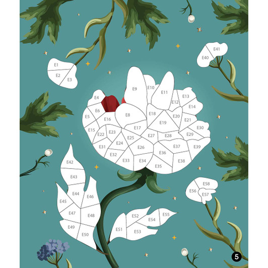 Brain Games Whimsical World Sticker by Number