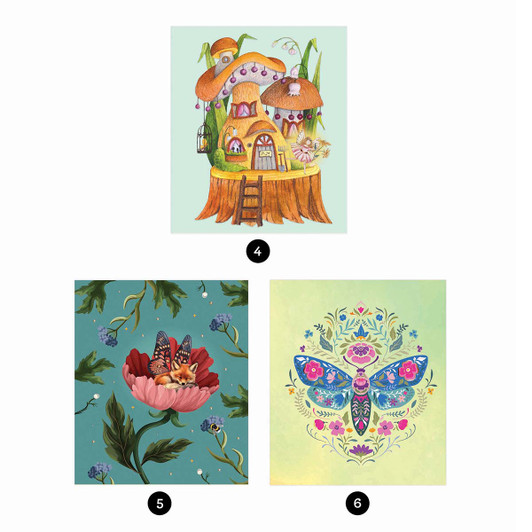 Brain Games Whimsical World Sticker by Number