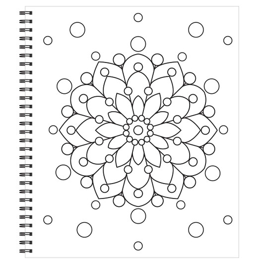 Brain Games Large Print Mindfulness Coloring Book