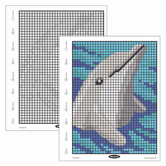 MindWare  Mystery Mosaics # 3 Color by Number Coloring Book