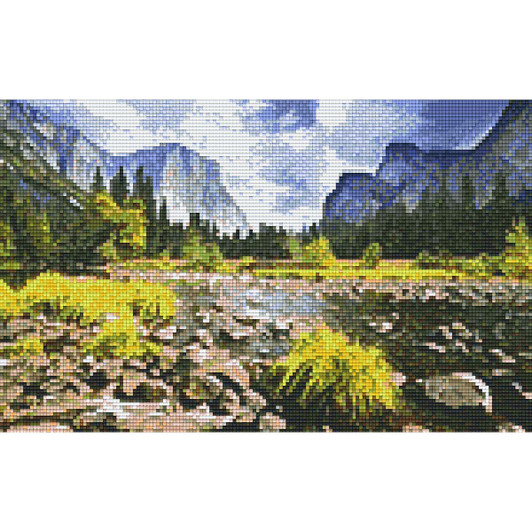 PixelHobby Yosemite Valley Photo Mosaic Art Kit