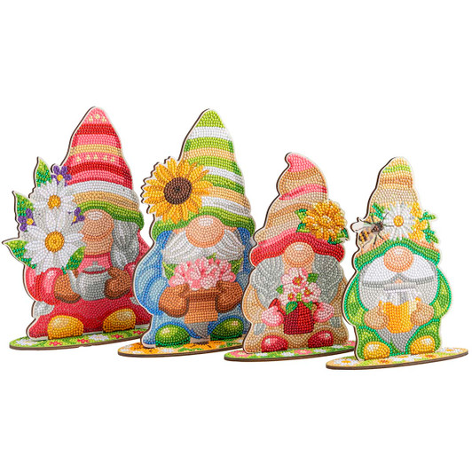 Craft Buddy Gnomes Family Diamond Painting