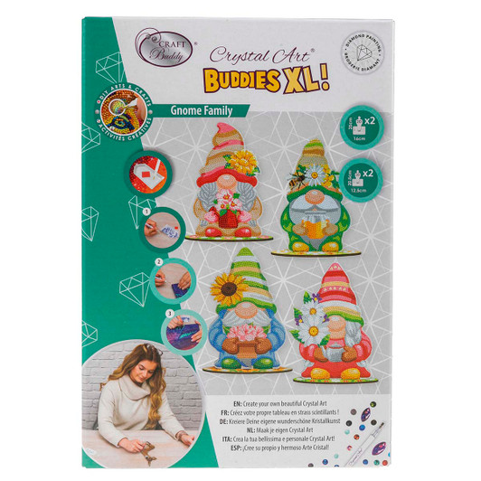 Craft Buddy Gnomes Family Diamond Painting
