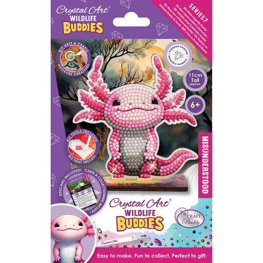 Crystal Art Axolotl Buddies Diamond Painting