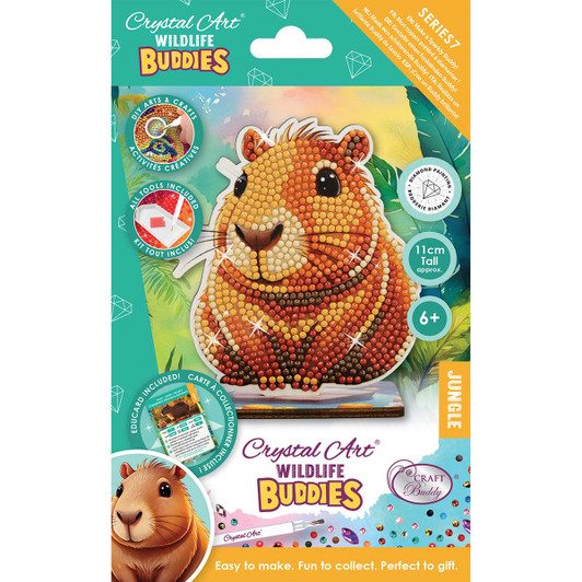 Crystal Art Capybara Buddies Diamond Painting