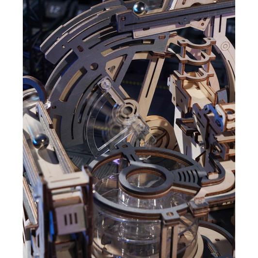 Robotime Spaceport Marble Run Model - Wood
